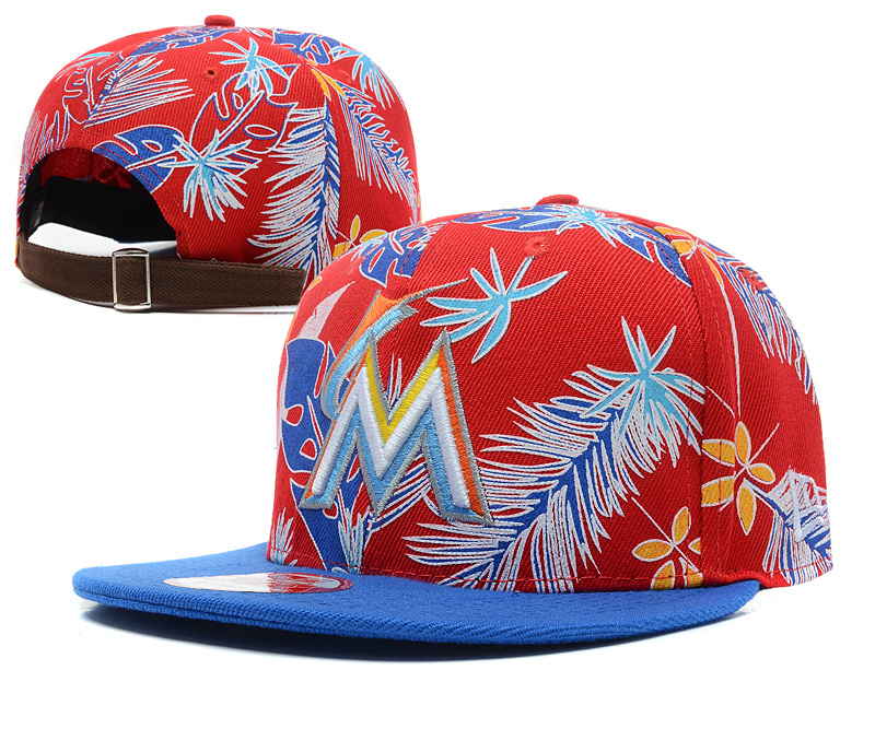 MLB Miami Marlins NE Strapback Hat #20